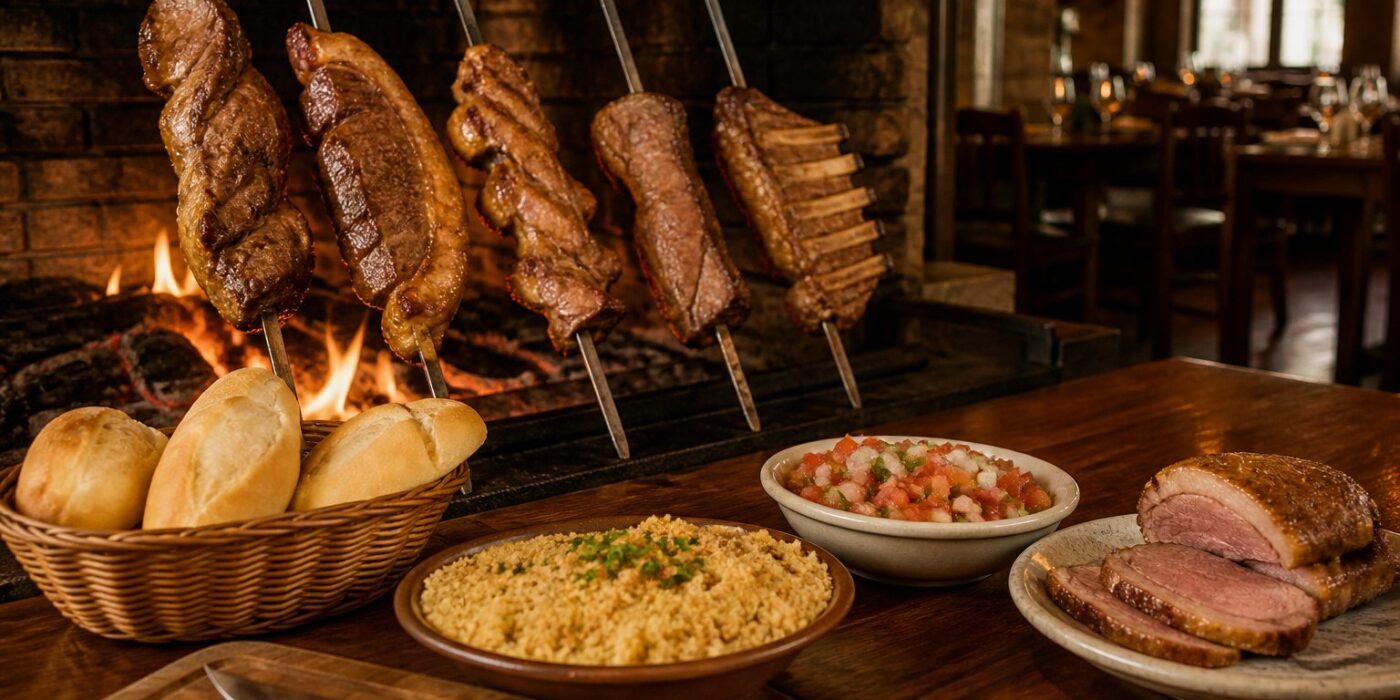 Restaurantes de churrasco em Porto Alegre - barbecue gaúcho